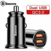 Resim Baseus Qc3.0 5a 30w Çift Usb Araç Çakmaklık Şarjı Araç Şarjı Led Işıklı Hızlı Şarj Oto Çakmaklık 30968-asf-asf 