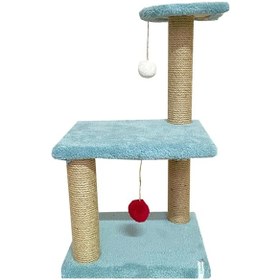 Resim Nursoft Step Katlı Yavru Kedi Tırmalama Tahtası 55 CM 