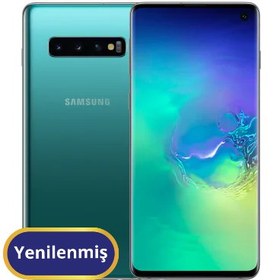 Resim Samsung S10 Yenilenmiş TR Garanti | 128 GB 8 GB Yeşil 