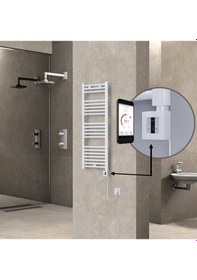 Resim Radiva - Ktx4 Elektrikli Havlupan Kontrol Ünitesi Ve Siyah Sarmal Kablo - 4tec1ktx4kb3-k 