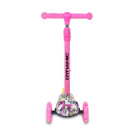 Resim Dynamic HT288 3 Tekerlekli Pembe Çocuk Scooter 