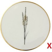 Resim Porland Botanical 10 CM 2'li Desenli Bardak Altlığı 04ALM006631 
