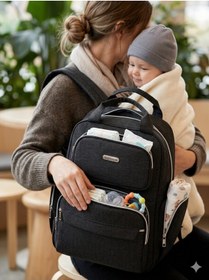 Resim bag Anne Bebek Bakım Sırt Çantası 