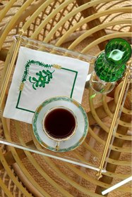 Resim Tull Dizayn Queen Serisinden Tasarımın Zarafetle Buluştuğu Kokteyl Peçeteleri 2'lİ 