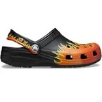 Resim Crocs Classic Flames Clog T Çocuk Terlik 211214-0C4 Siyah 