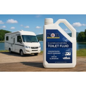 Resim Karavan Tuvalet Atık Parçalayıcı ve Koku Giderici 3 Lt Portatif Tuvalet Kimyasalı 