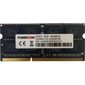 Resim Primecom PCR-ND38G16M 8GB DDR3 1600 MHz CL11 SODIMM Notebook Ram 