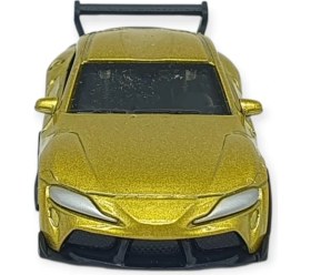Resim Vardem Çek Bırak Metal Küçük Arabalar 8 cm - 6411A-13 - Altın 