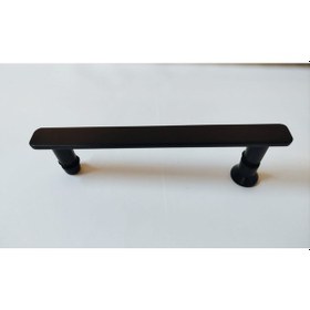 Resim Metal Kare Siyah Duşkabin Kulpu Siyah 