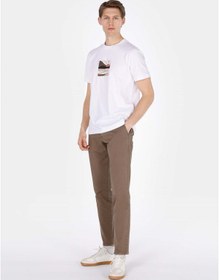 Resim Colin's Colins Regular Fit Yuvarlak Yaka Düz Erkek Beyaz Kısa Kol Tişört Cl1072847 Q1.v2 Wht Beyaz 