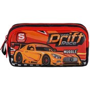 Resim Muggle Kalem Çantası Drift Car Siyah Mu-9536 
