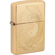 Resim Zippo Çakmak 254B Tiger Dragon Design 49024-073188 