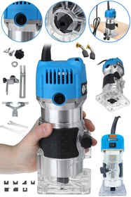 Resim DETROİT TOOLS 6 kademeli devir ayarlı mini freze 