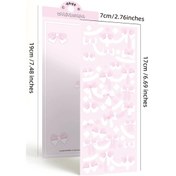 Resim Karalama Defteri Kırtasiye Yıldız Süslü Çıkartmalar Dergisi Planlayıcısı Deco Etiket Kore Etiket Sanat Diy El Sanatları Albümü Açık 