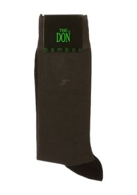 Resim The Don Gri-Siyah Renk Erkek Bambu Çorap 