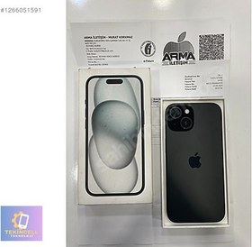 Resim Apple iPhone 15 İkinci El TR | 128 GB | Siyah 