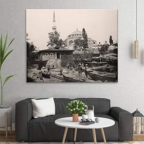 Resim Arty Tablo Tophane İskelesi ve Kılıç Ali Paşa Camii, 1853 AMZ-IST106-x 60x50 