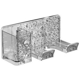 Resim Wondernest Yok, Saç Rafı, Punch Plastik Makinesi, Lichen Kurutma Ünitesi Banyo İçin Gri 