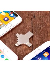 Resim Otg 4in1 Cep Telefonu Çok Fonksiyonlu Usb Flash Bellek 64 Gb Type-c, Micro Sd Ve Kart Okuyucu 