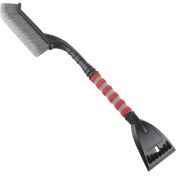 Resim Cdwishbest Kırmızı Stil Araba Temizleme Fırçası Buz Kazıyıcı Ayrılabilir Kar Küreği Fırça Toz Temizleme Fırçası Ön Cam Eva Köpük Saplı Uzatılabilir Kar (Yurt Dışından) 