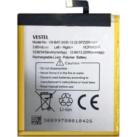 Resim Kvy Vestel Venüs Z20 Uyumlu Batarya Pil 3400 mAh 
