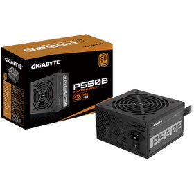 Resim Gigabyte GP-P550B 550W 80+ Bronze Güç Kaynağı 