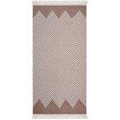 Resim MarkaEv Cotton Çift Taraflı Yıkanabilir Pamuk Kilim - 80x150 cm 