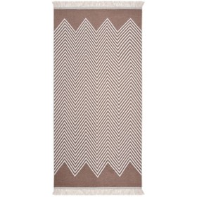Resim MarkaEv Cotton Çift Taraflı Yıkanabilir Pamuk Kilim - 80x150 cm 