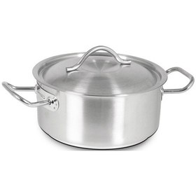 Resim Paslanmazçelik İndüksiyontabanlı Silindirik Tencere 16X12Cm 2.1Lt 