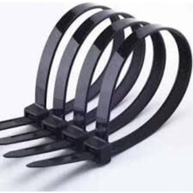 Resim Tork Kablo Bağı Cırt Kelepçe 9 Mmx1200 Mm Siyah 100 'lü Paket 