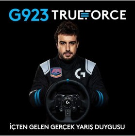 Resim logitech G-g923 Driving Force Yarış Direksiyonu 