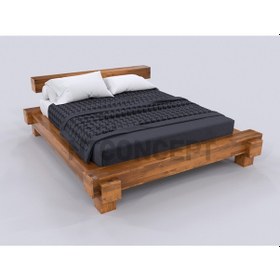 Resim Ntconcept Ntconcept Masif Ağaç Karyola 