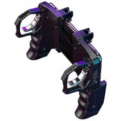 Resim 3'ü 1 Arada Mobil Oyun Kumandası, Dört Parmak Kısayol Mobil Oyun Tetiği Pubg Oyun Tutuş Oyunu Free Fire İle Uyumlu Newway 