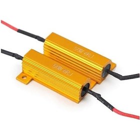 Resim 50w Far/sis Led Ampul Canbus Arıza Kesici Decoder Direnç Seti 