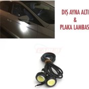 Resim Carub Lamba Ayna Altı Gündüz Farı Cob 2Li 12 V 