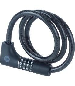 Resim Yale Essential Kablolu Bisiklet Kilidi - Şifreli - Anahtarlı 