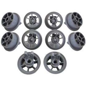 Resim Bulaşık Sepet Teker Arçelik Yeni Tip Büyük 1782020100 Ys Gri 10 Adet 