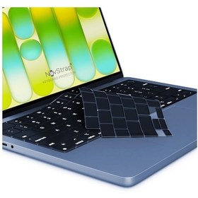 Resim Novstrap Apple Uyumlu Macbook Neo 13 İnç A18 Çip A3404 İle Türkçe Q Klavye Koruyucu Siyah Kılıf Siyah 