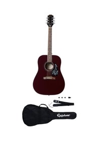 Resim Epiphone Starling Akustik Gitar Başlangıç Paketi (Wine Red) 