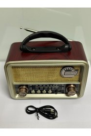 Resim BLOMSTER Everton Rt-860 Nostaljik Bluetoothlu Rt-860 Usb / Sd / Radyo Müzik Kutusu 