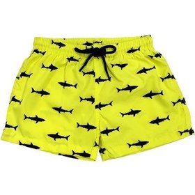 Resim Slipstop Pack Short Mayo Çocuk Mayo Sarı 