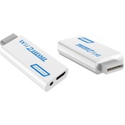 Resim Wii HDMI Dönüştürücü Wii Hdmi Adaptörü 3,5 mm Ses Jakı ve Nintend AoGo