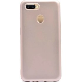 Resim Oppo Ax7 Kılıf Premier Silikon Esnek Arka Koruma Gold 