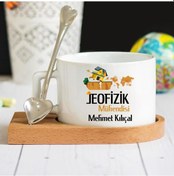 Resim Jeofizik Mühendisi Lüks Fincan Seti 