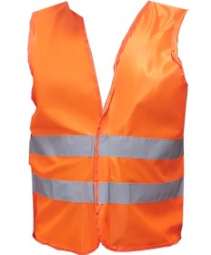 Resim BİSİKLET YELEK REFLEKTÖRLÜ POLYESTER TURUNCU 