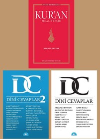 Resim İstanbul Yayınevi Kur’an Meal Tefsir / Dini Cevaplar 1-2 (3 KİTAP SET) 