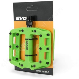 Resim Evo Rulmanlı Çivili Mtb/Trial/Bmx Platform Pedal Yeşil 
