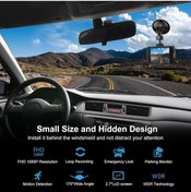 Resim Qyouth Video Sürüş Kaydedici Kamera İçi Dvr Araç Kamerası 1080p Full Hd Gece Görüşlü Araba Kayıt Cihazı 