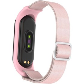 Resim Xiaomi Mi Band 3/4/5/6 İçin Elastik Naylon Akıllı Saat Kayışı Yedek Kordonlu Saat 
