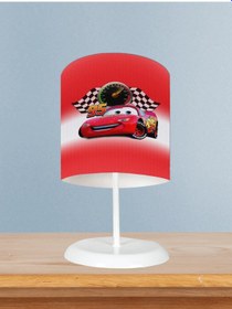 Resim Mekta Home Bebek Ve Çocuk Odası Mcqueen Desenli Abajur 